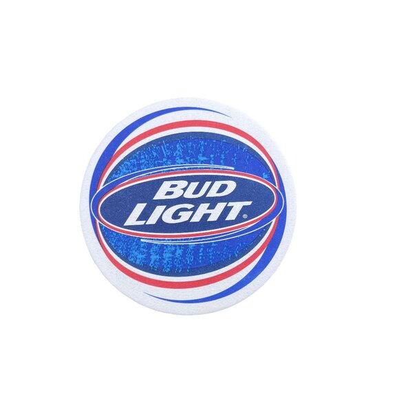 Vintage BUD LIGHT Blue with Logo BEER BAR COASTERS Lot of 40 Unused - Picture 1 of 3